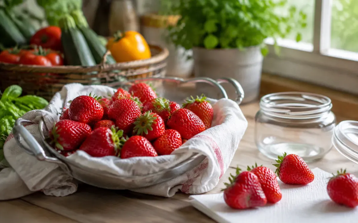 Illustration du guide : Comment bien conserver les fraises pour les garder fermes plus longtemps