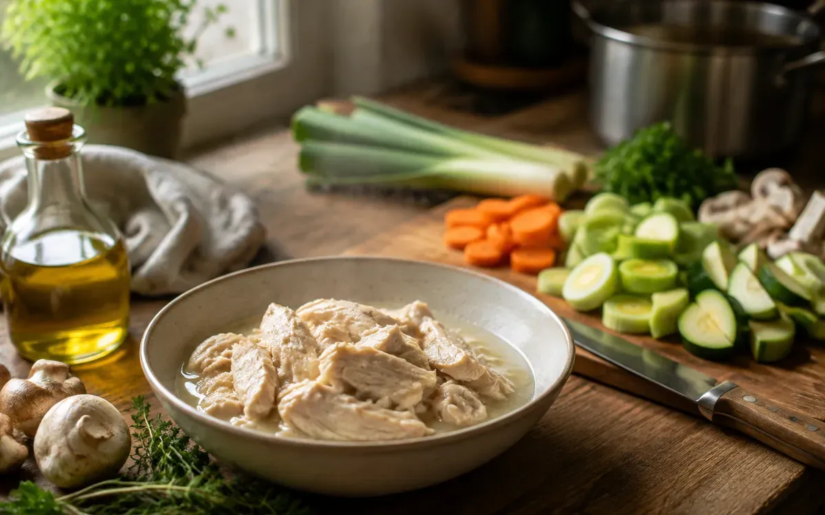 Illustration du guide : Comment cuisiner les restes de blanc de poulet sans les dessécher
