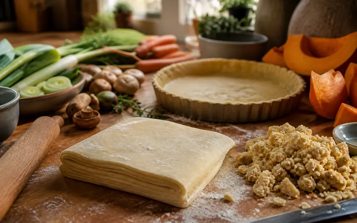 Illustration du guide : Pâte feuilletée, brisée ou sablée : quelles différences pour cuisiner ses restes