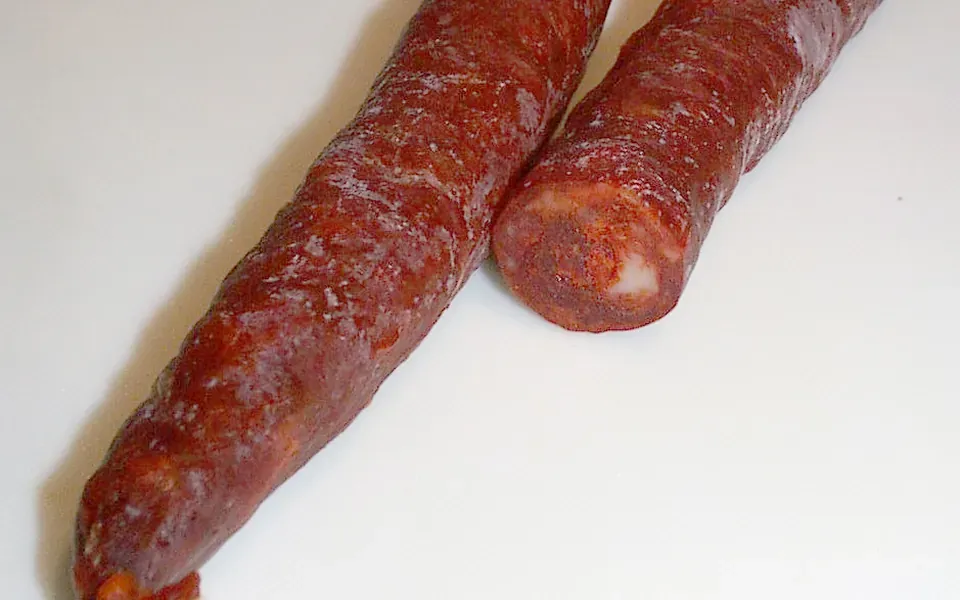 Chorizo, ingrédient principal de cette recette