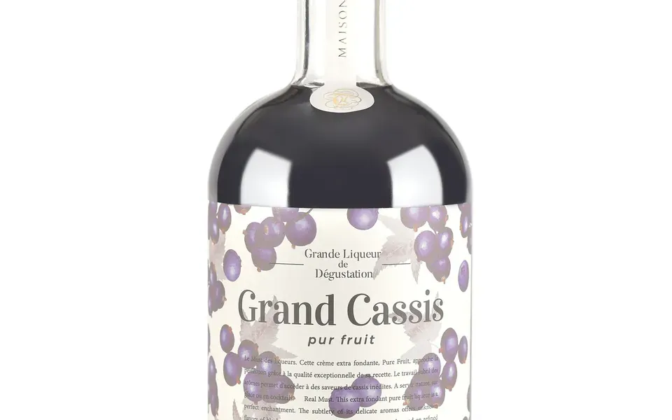 Creme de cassis, ingrédient principal de cette recette