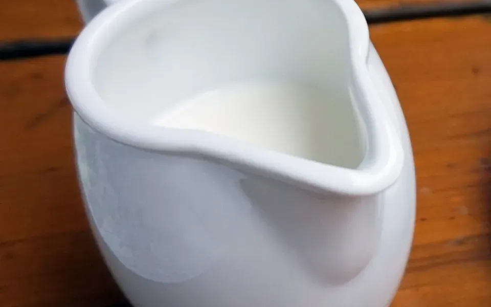 Crème, ingrédient principal de cette recette