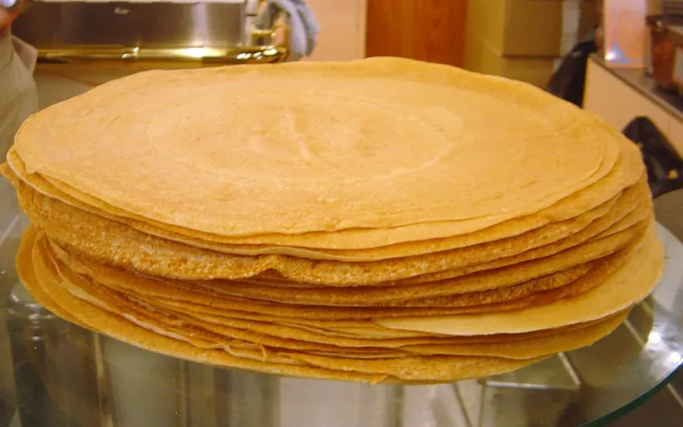Crêpe, ingrédient principal de cette recette