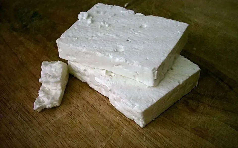 Feta, ingrédient principal de cette recette