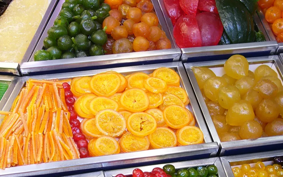 Fruit confit, ingrédient de cette page