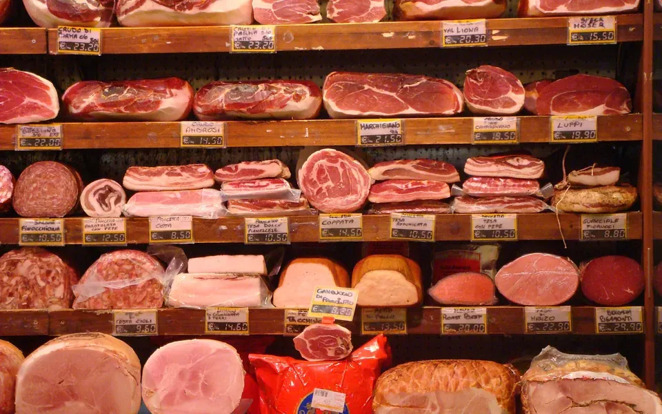 Jambon, ingrédient principal de cette recette