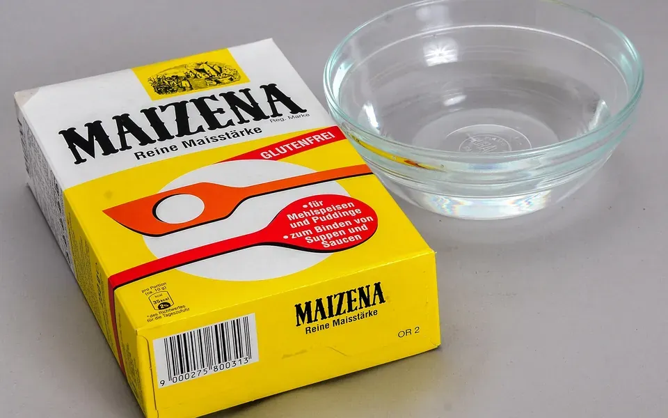 Maïzena, ingrédient principal de cette recette