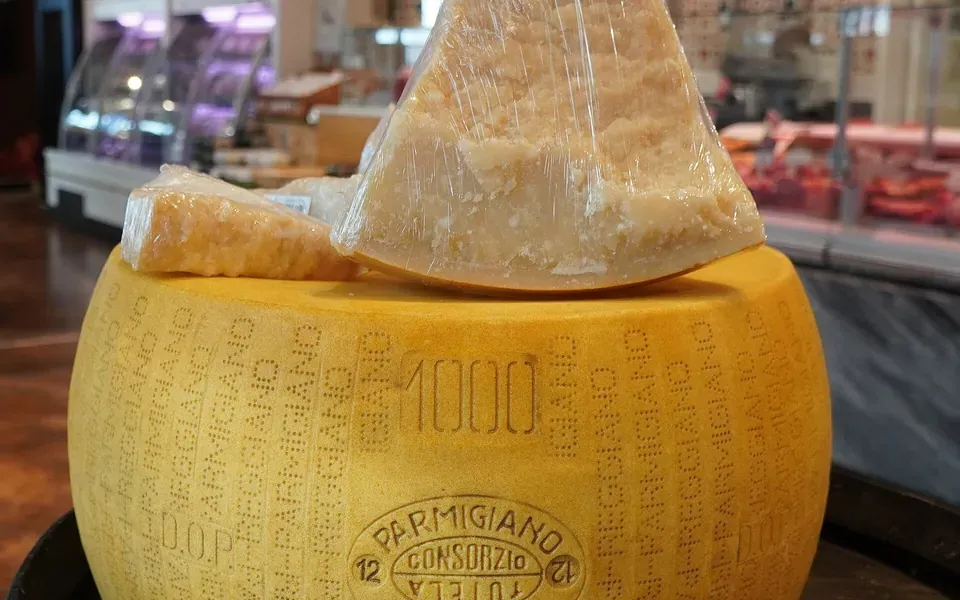 Parmesan, ingrédient principal de cette recette